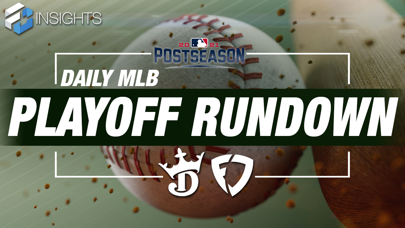 Daily MLB DFS Playoff Rundown for FanDuel & DraftKings Fantasy Baseball DFS Contests