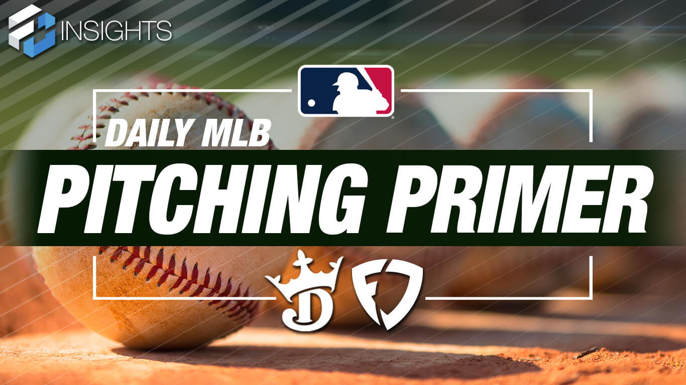 MLB DFS Pitching Picks - 2022 FanDuel DraftKings SP Strategies and Plays for Daily Fantasy Baseball