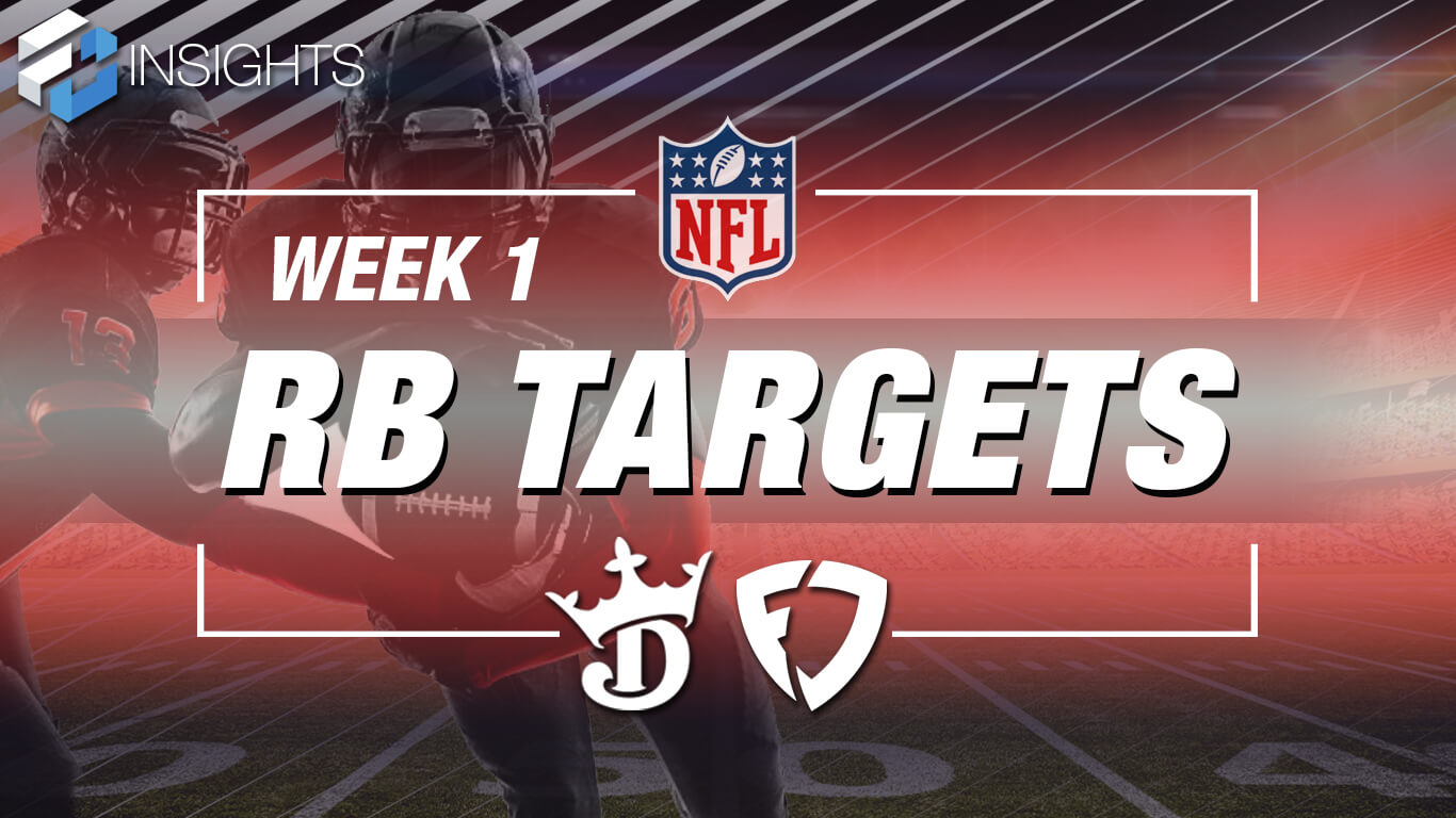 NFL DFS Week 1 Value Picks for DraftKings, FanDuel, and Yahoo