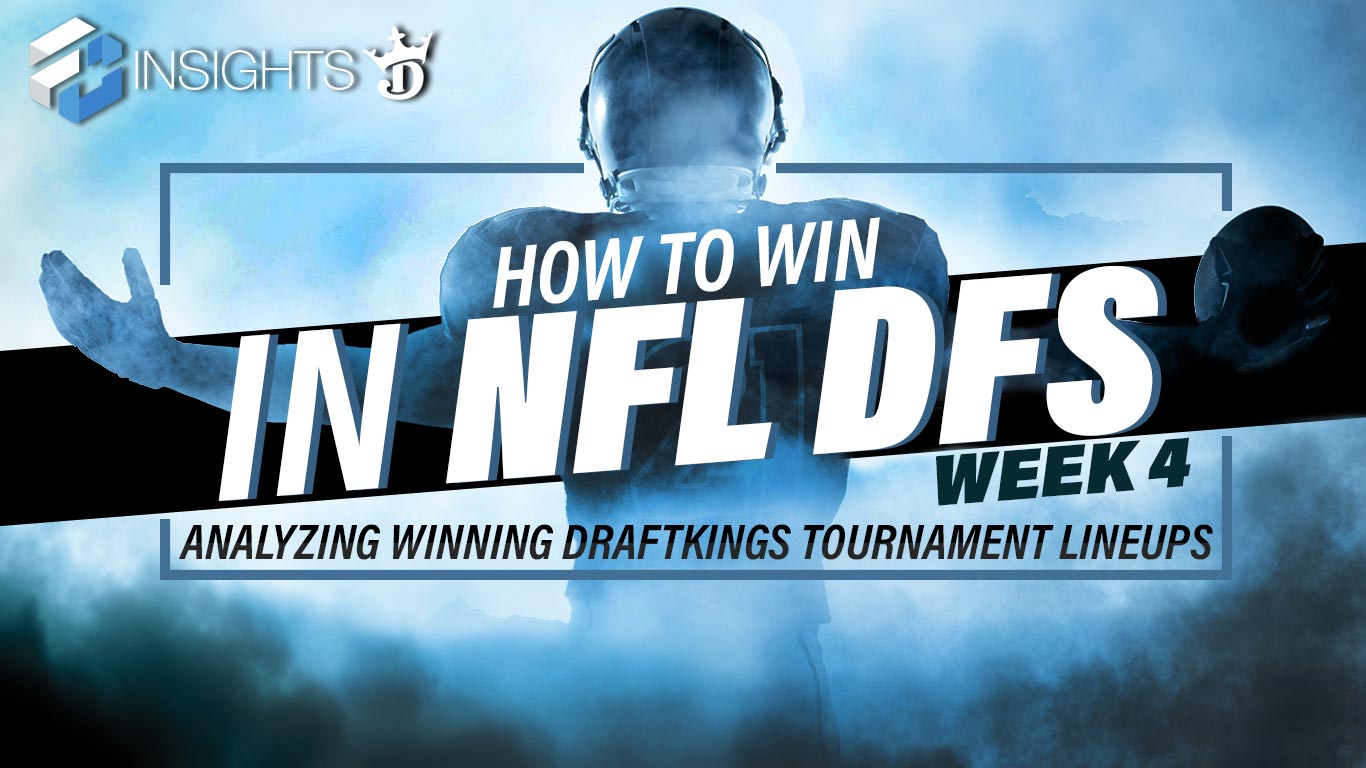 EVERYTHING You Need to Know for NFL DFS: DraftKings Week 4 