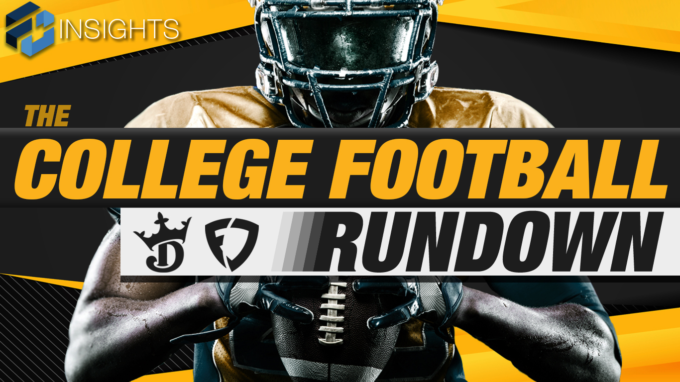best cfb dfs plays today